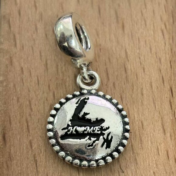 Pandora Themed Travel Charm Pendant, S925 Silver Bracelets - Picture 1 of 4